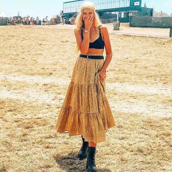 5⭐️Fave Boho Gypsy Wild Skirt - Picture 6 of 12
